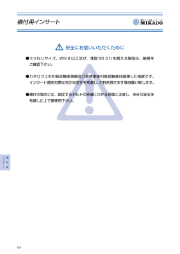 横付用インサート