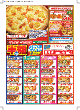 29-3030 ピザカリビアン ホームページ新設 ピザカリビアン ホームページ