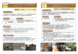 41 若い担い手集団による地域農業再編 プロジェクト 42 若者園芸実践