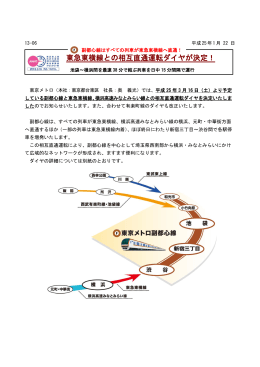 東急東横線との相互直通運転ダイヤが決定! 池袋～横浜間