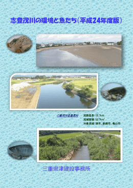 志登茂川の環境と魚たち（平成24年度版）