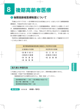 8．後期高齢者医療（PDF 1.2MB）