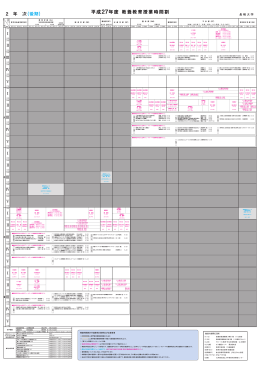 2年生後期 - 長崎大学
