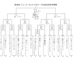 大会要項・組合せ