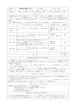授業科目 相談援助の理論と方法ⅡA 担当教員 原田 奈津子 展開方法