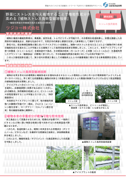 『植物ストレス負荷型栽培技術』（PDF：776MB）