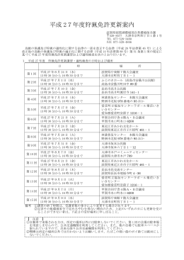 免許更新案内（PDF：154KB）