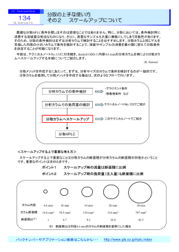 分取の上手な使い方 その2 スケールアップについて