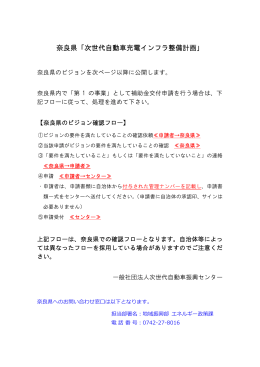 奈良県 - 一般社団法人次世代自動車振興センター