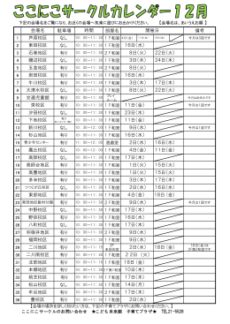 駐車場 部屋名 備考 なし なし 有り なし 有り 有り 有り なし 有り 有り なし