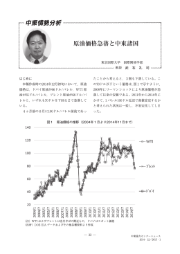 原油価格急落と中東諸国〈PDF/11ページ〉