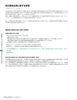 連結自己資本比率に関する事項 - 三井住友フィナンシャルグループ