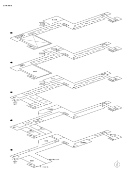 富士見坂校舎 5階 4階 3階 2階 1階 体育館 WC F404 F403 F402 F401