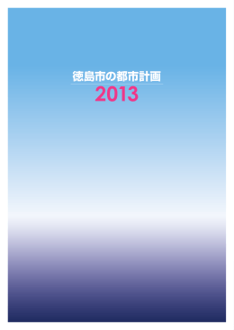 徳島市の都市計画2013（全体）（PDF・6618KB）