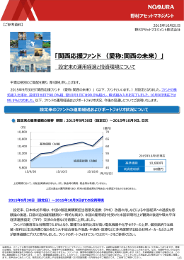 「関西応援ファンド （愛称:関西の未来）」