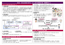 安全・安心な食のまち・さっぽろ推進計画【概要版①】