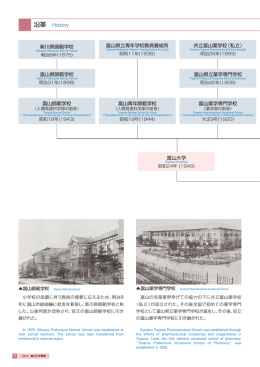 沿革 History