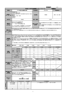 1 事業番号 平成25年行政事業レビューシート （総務省）