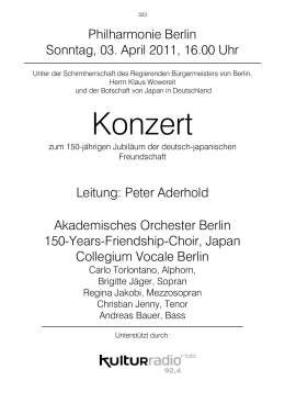 Über das Alphorn - Akademisches Orchester Berlin