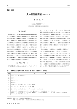 犬の頚部椎間板ヘルニア