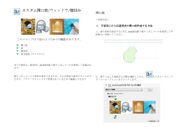 カスタム開口部/ウィンドウ/壁凹み