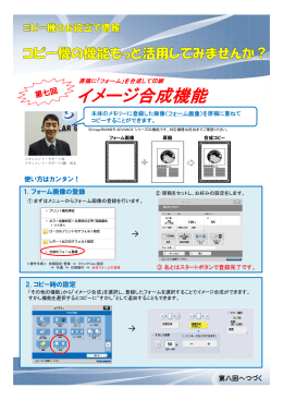 イメージ合成機能