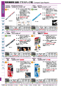 簡易補修剤（金属・プラスチック用）