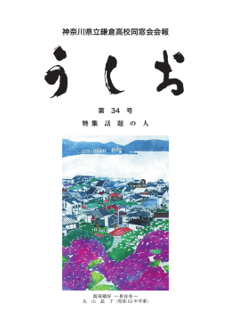 第34号（平成27年5月30日発行）