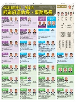 都道府県会長・事務局長