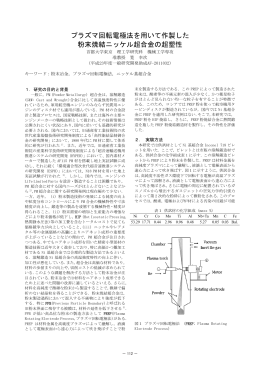 プラズマ回転電極法を用いて作製した 粉末焼結ニッケル超