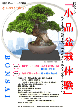 初め て の - 台場区民センター