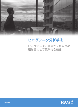 ビッグデータ分析手法