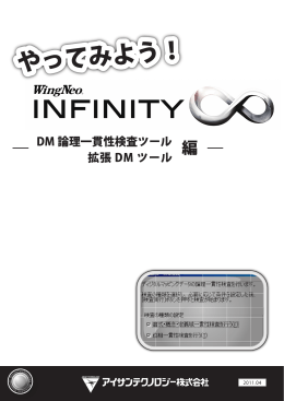 やってみようINFINITY-拡張DM 論理一貫性検査ツール 編-