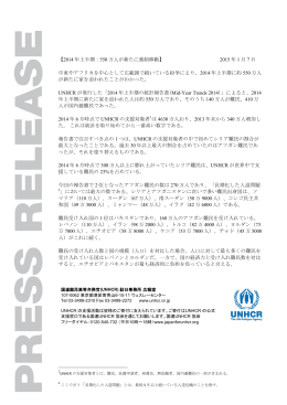 2014 年上半期の統計報告書