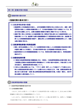 駐輪対策の推進