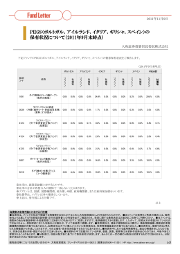 PIIGS（ポルトガル、アイルランド、イタリア、ギリシャ