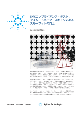 タイム・ドメイン・スキャンによる スループットの向上