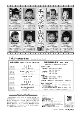 休日診療案内（34ページ） [665KB pdfファイル]