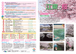 江東区桜マップ 江東区桜マップ