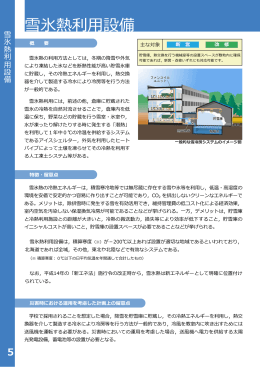 雪氷熱利用設備 （PDF:1281KB）