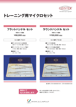 トレーニング用マイクロセット