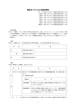 構造用パネルの日本農林規格（PDF：359KB）