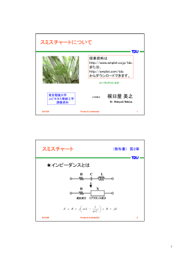 スミスチャートについて スミスチャート