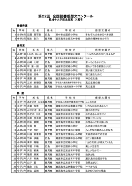 第22回入賞者名簿（PDF：216KB）