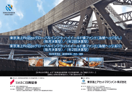 東京海上Roggeグローバルインフラ・ハイイールド債