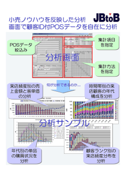 分析画面 分析サンプル