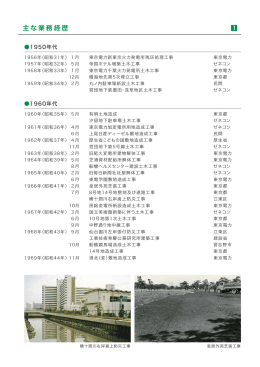 主な業務経歴（PDF）