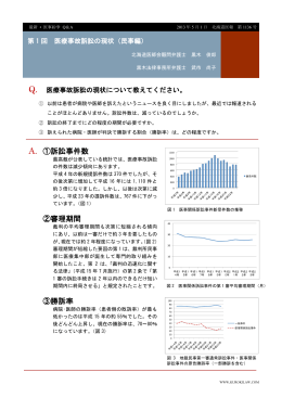 第1回 医療事故訴訟の現状（民事編）
