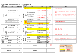 建築設計業務 総合評価方式の評価項目（主任担当技術者：有）