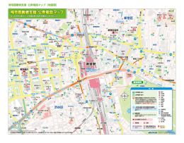 東京新宿駅周辺マップ 地図面[PDF版]